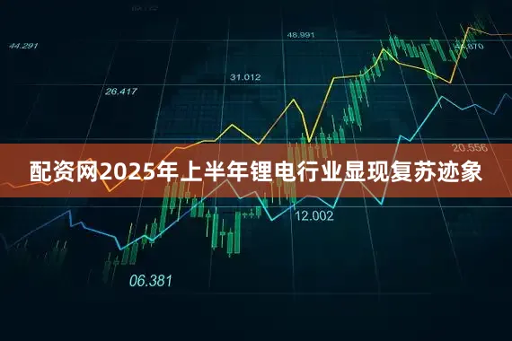 配资网2025年上半年锂电行业显现复苏迹象